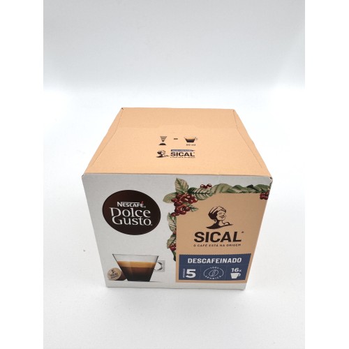 DESCAFEINADO SICAL Nº5 DOLCE GUSTO