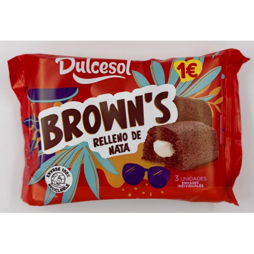 BROWNS RECHEIO NATA