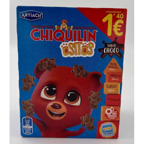 CHIQUILIN OSITOS CHOCOLATE ARTIACH
