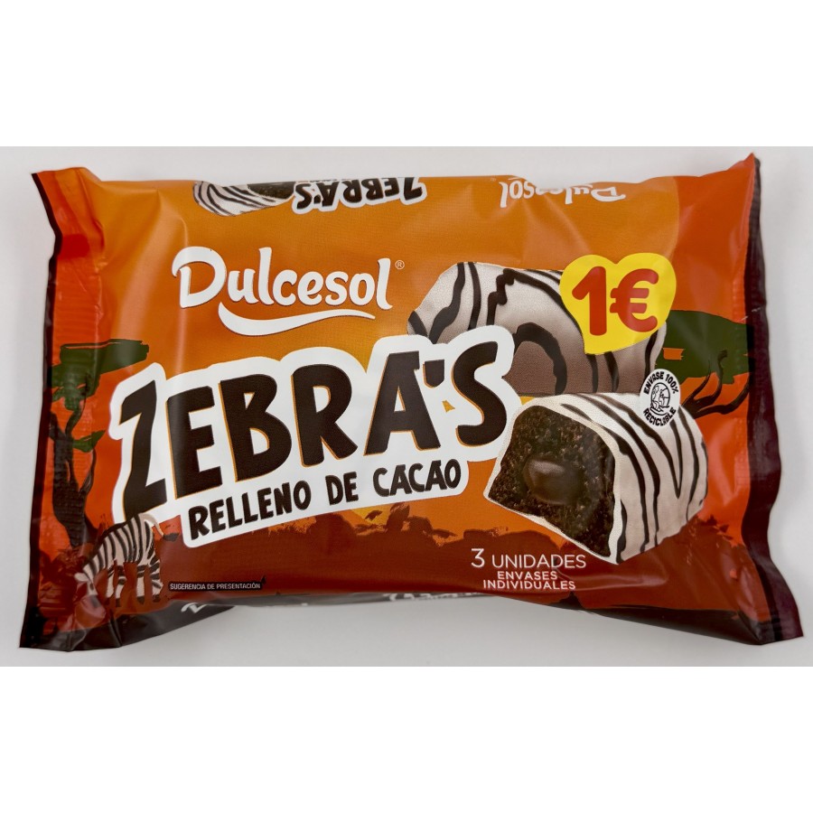RELLENO DE CACAO ZEBRAS 