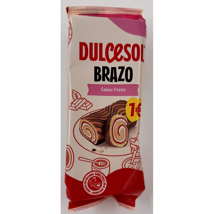 TORTA DE MORANGO 150GR DULCESOL 