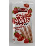 WAFFER ROYAL ROLLS MORANGO MULINO 150GR