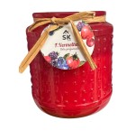 VELA FRUTO VERMELHO 10X11.5CM SK