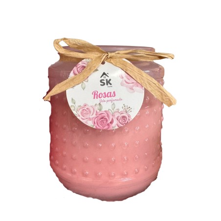 VELA ROSAS 500GR SK
