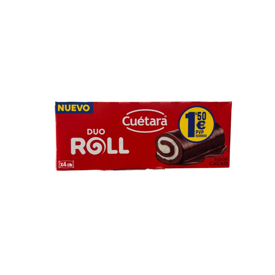 DUO ROLL CACAU CUETARA 4UN