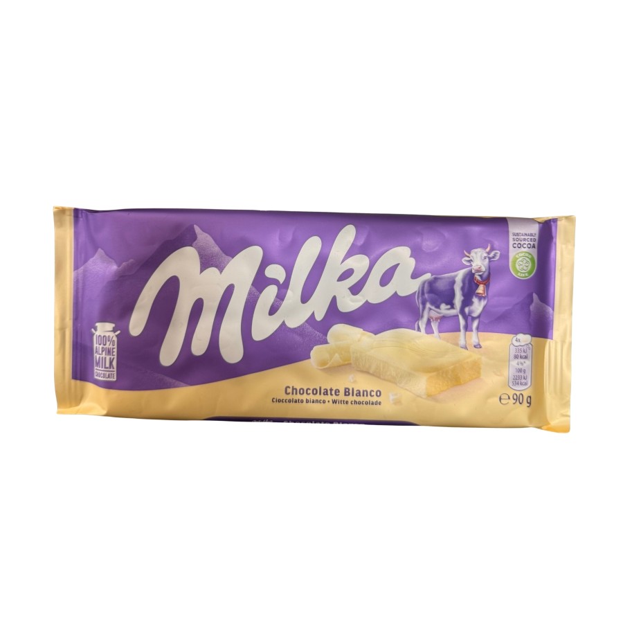 MILKA CHOCOLATE BRANCO 90G