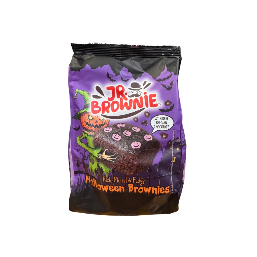 BROWNIE C/ CHOC. BELGA JR. BROWNIE HALLOWEEN 200GR