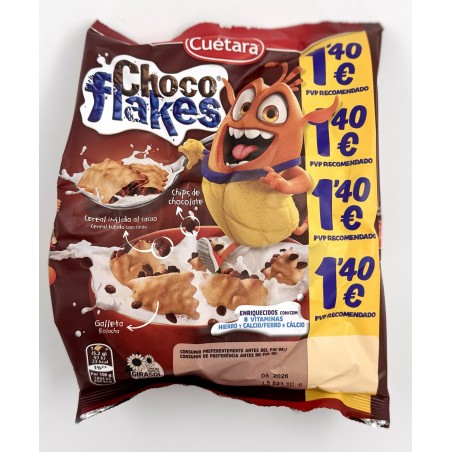 CHOCO FLAKES CUETARA 20G