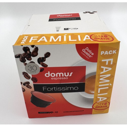 CAFÉ DOMUS FORTISSIMO PACK 30