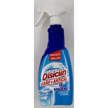 DETERGENTE PARA A CASA DE BANHO ANTICALCÁRIO DISICLIN