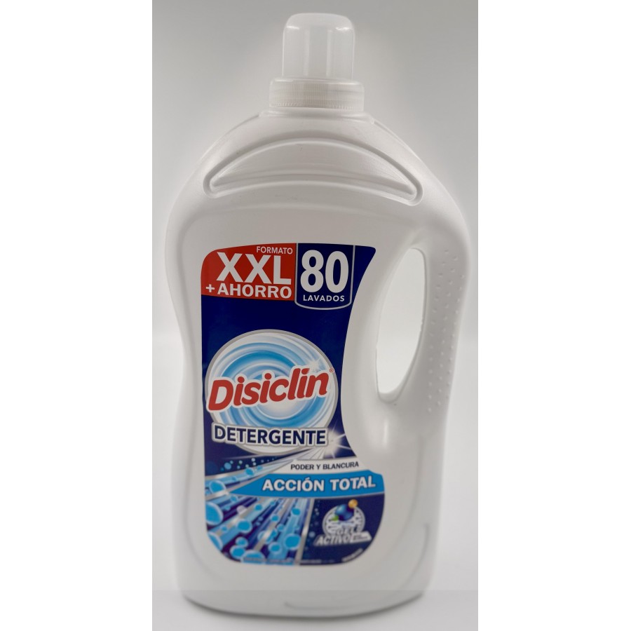 DETERGENTE PARA A ROUPA ACÇÃO TOTAL DISICLIN