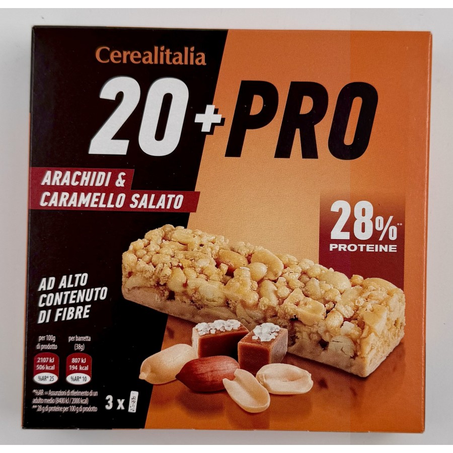 BARRITAS PROTEICAS CARAMELO SALGADO E AMENDOIM