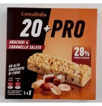 BARRITAS PROTEICAS CARAMELO SALGADO E AMENDOIM