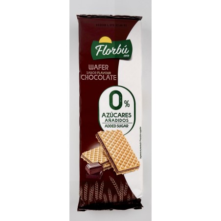 BOLACHA WAFFER DE CHOCOLATE 0% AÇUCAR