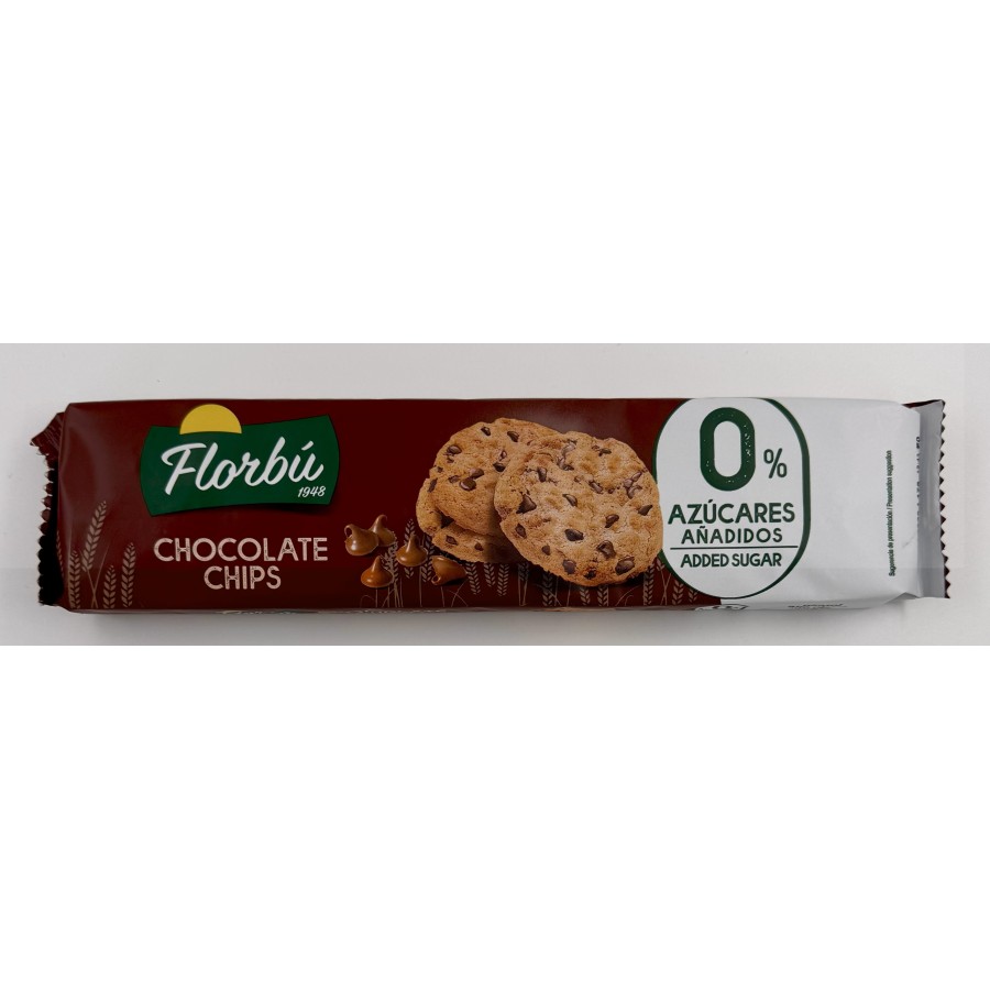 BOLACHA COM PEPITAS DE CHOCOLATE 0% AÇÚCAR