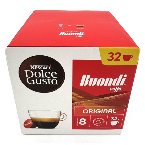 CAFE DOLCE GUSTO BUONDI 30 caps