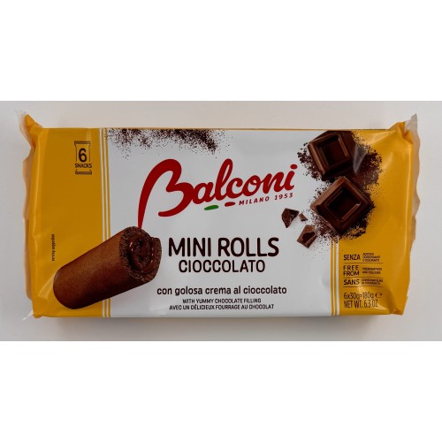 MINIROLLS DE CHOCOLATE