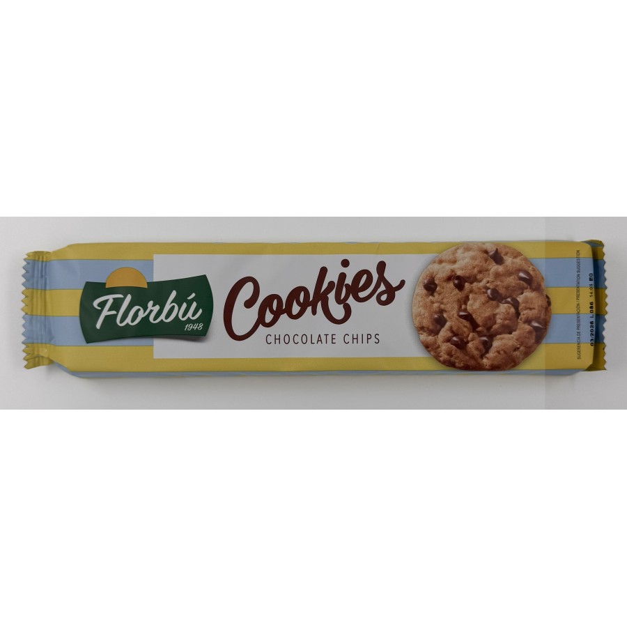 FLORBÚ COOKIES ME CHOCOLATE CHIPS 120GR