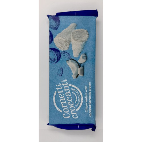 BOLACHA CORNETTO CROCANTE COCO 112GR