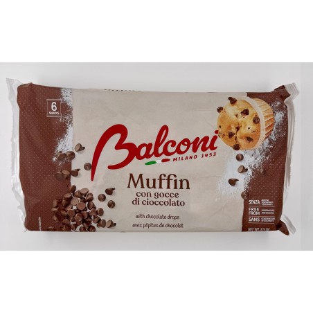 MUFFIN COM PEPITAS DE CHOCOLATE BALCONI