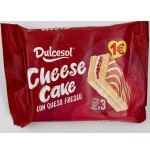 CHEESE CAKE C/QUEIJO FRESCO DULCESOL  3UNID