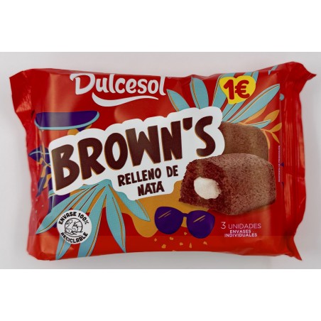 BROWNS RECHEIO NATA
