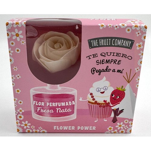 MIKADO FLOR PERFUMADA MORANGO E NATA THE FRUIT COMPANY