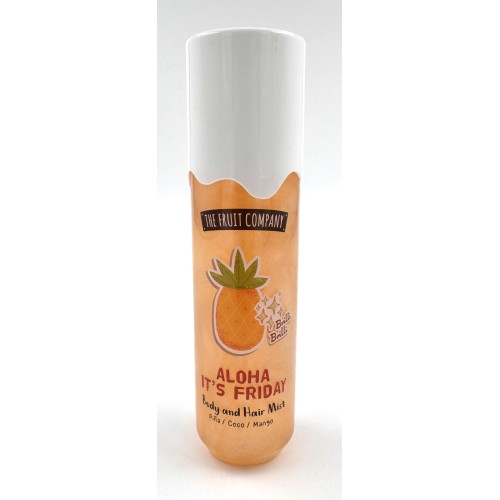 BODY AND HAIR MIST THE FRUIT COMPANY ALOHA IT'S FRIDAY