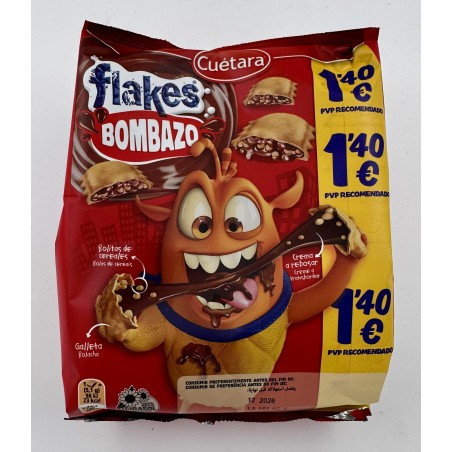 FLAKES BOMBAZO CUETARA 120GR
